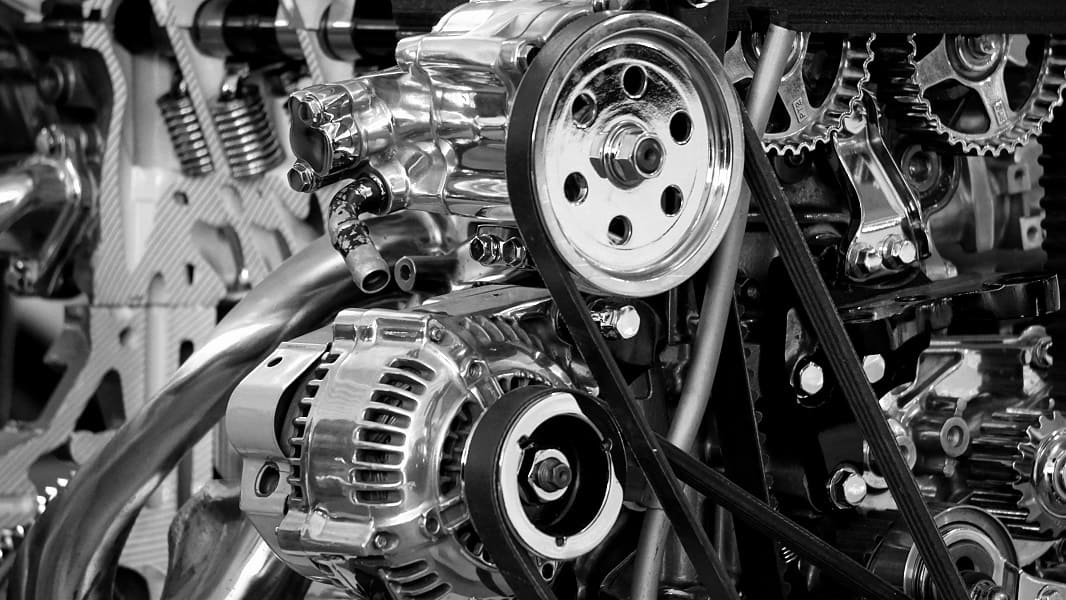 Riemen am Motor