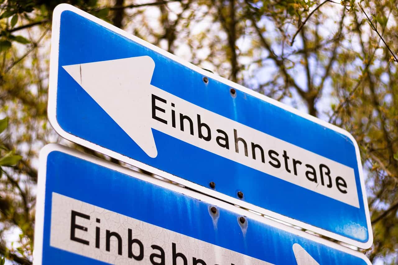 Einbahnstraße